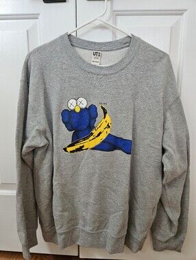 KAWS + WARHOL x UNIQLO UT Collection Sweatshirt Pullover - From Kyoto, Japan